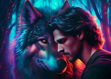 Wolf and man