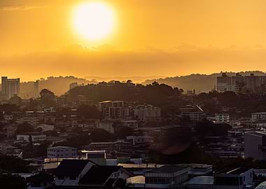 Sunset in Panama City