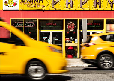 Papaya King Taxis