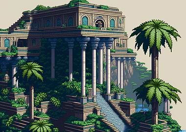 16bit Gardens of Babylon