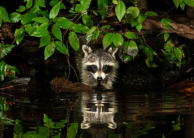 Raccoon Are You Watching