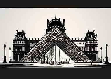 The Louvre Museum in Paris