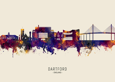 Dartford Skyline England