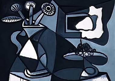 vase with flowers 1943