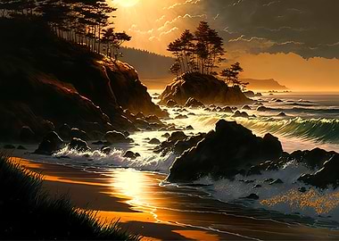 Coastal Landscape Nature
