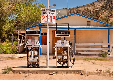 Derelict Gas Station