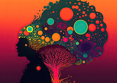 Mind of a Woman AI Art