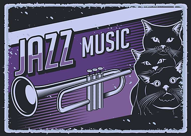 Jazz music with cats