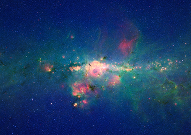 Stars Gather in Milky Way