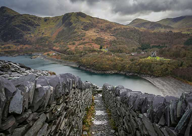 Llyn Peris in Llanberis