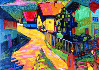 Kandinsky Murnau Street