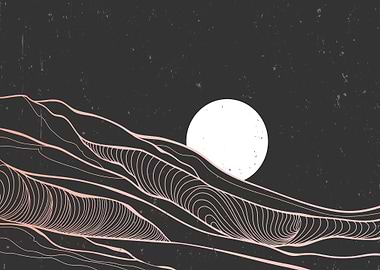 OCEAN WAVE MINIMALISTIC