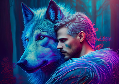 Wolf and man
