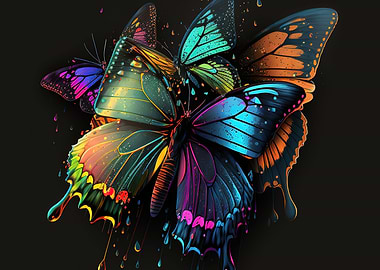 Butterfly colorful