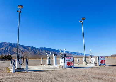 Desert Gas Station