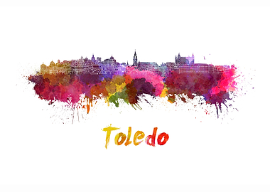 Toledo skyline