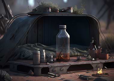 Small Wasteland Shelter