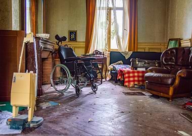 Wheelchair and vacuum