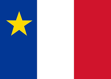 Acadian Flag of Acadia
