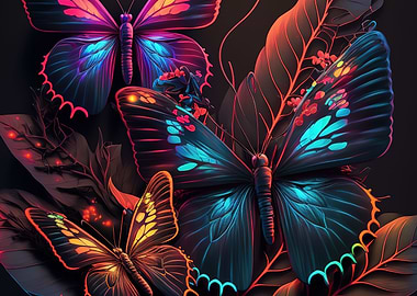 Butterfly in the Night