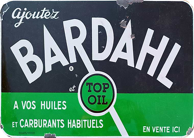 Bardahl Oil Vintage Sign