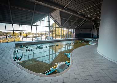 Abandoned UK pool
