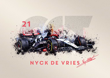 Nyck DE VRIES Car 2023