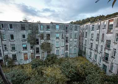 The Scottish ghost town