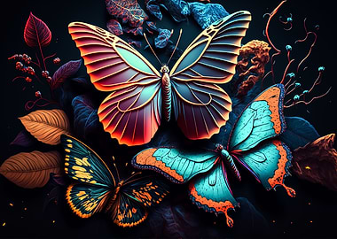 Butterfly in the Night