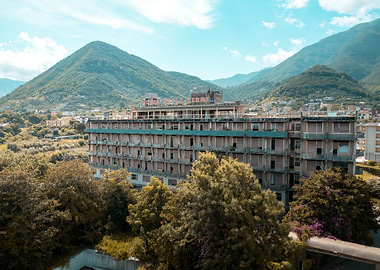 Abandoned thermal hotel
