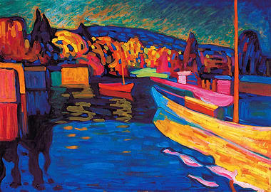 Kandinsky Autumn Landsca