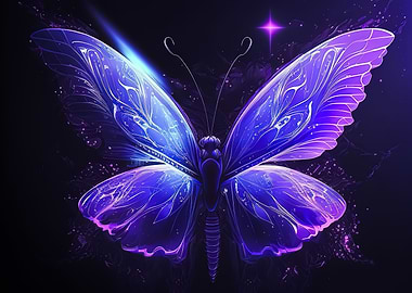 Butterfly in the Night