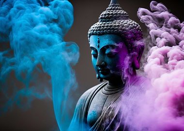 Meditating Buddha statue