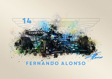 Fernando Alonso Car 2023
