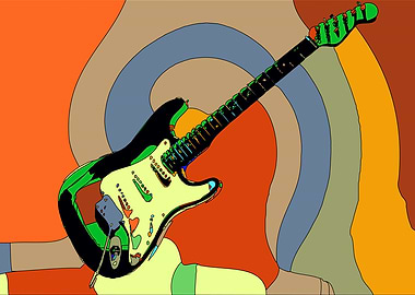 guitar and color