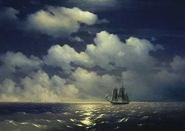 The brig Mercury encounter