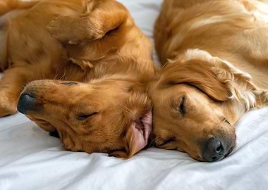 Sleeping Golden Sisters
