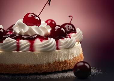 cherry cheesecake