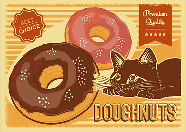 Cat doughnuts
