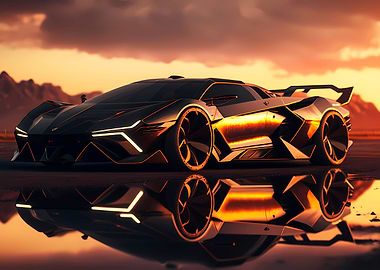 Cinematic Supercar