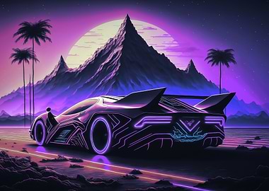 sport car futuristic