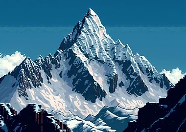16bit Mount Everest 01