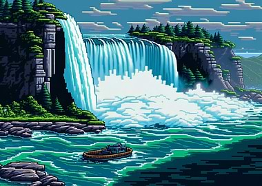 16bit Niagara Falls 01