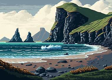 16bit Iceland Coastal