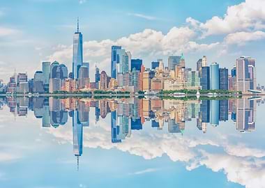 New York Reflection