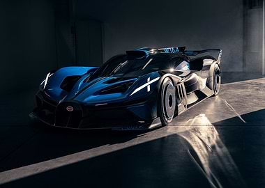 bugatti bolide blue