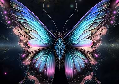 Tropics Of Blue Butterfly