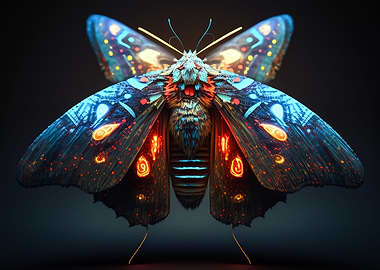 Tropics Of Blue Butterfly