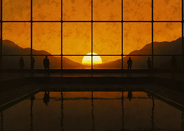 The Sunset Building Scene