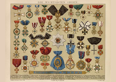 Vintage ordens poster